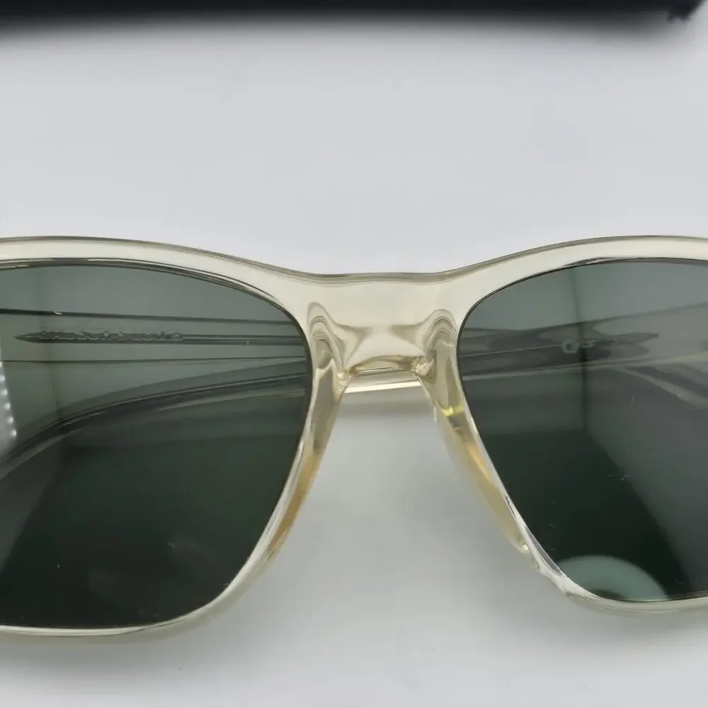 Vintage Ray-Ban Cats 3000 Bausch / Lomb Sunglasses Crystal Frame Green Lens Case